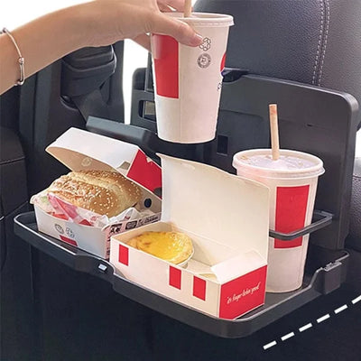 AutoTray™ – Faltbares Auto-Sitz-Organizer-Tablett