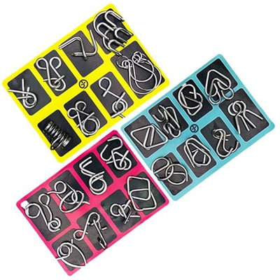 MindTwist™ - Unterhaltsame Pädagogische Metall-Gehirn-Puzzles