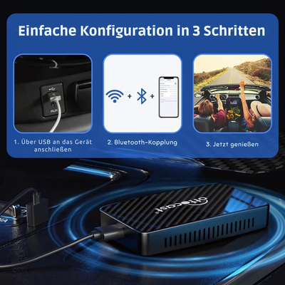 CarLink™ – Drahtloser CarPlay und Entertainment-Adapter