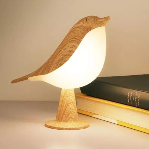 ZenGlow™ – Elegante Nachttischlampe im Vogel-Design
