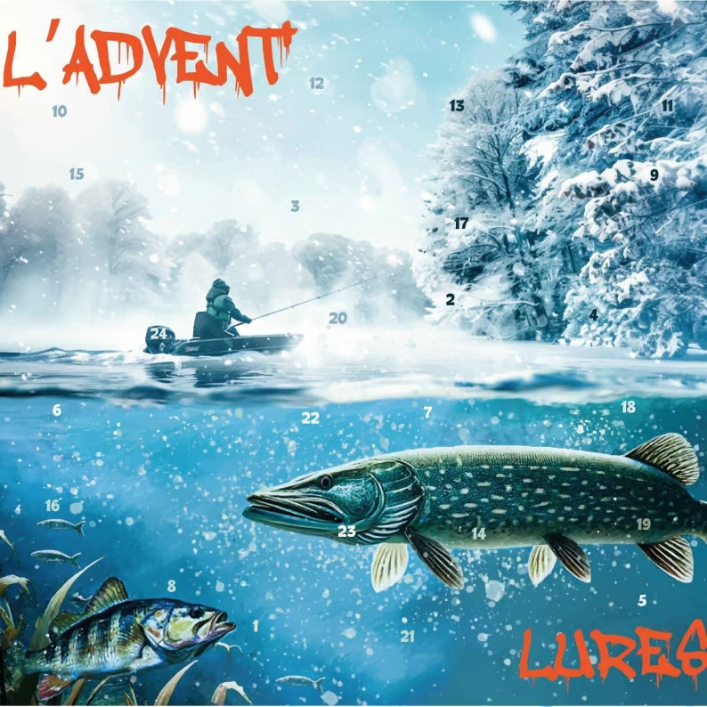 LureVault™ – Angelköder Adventskalender