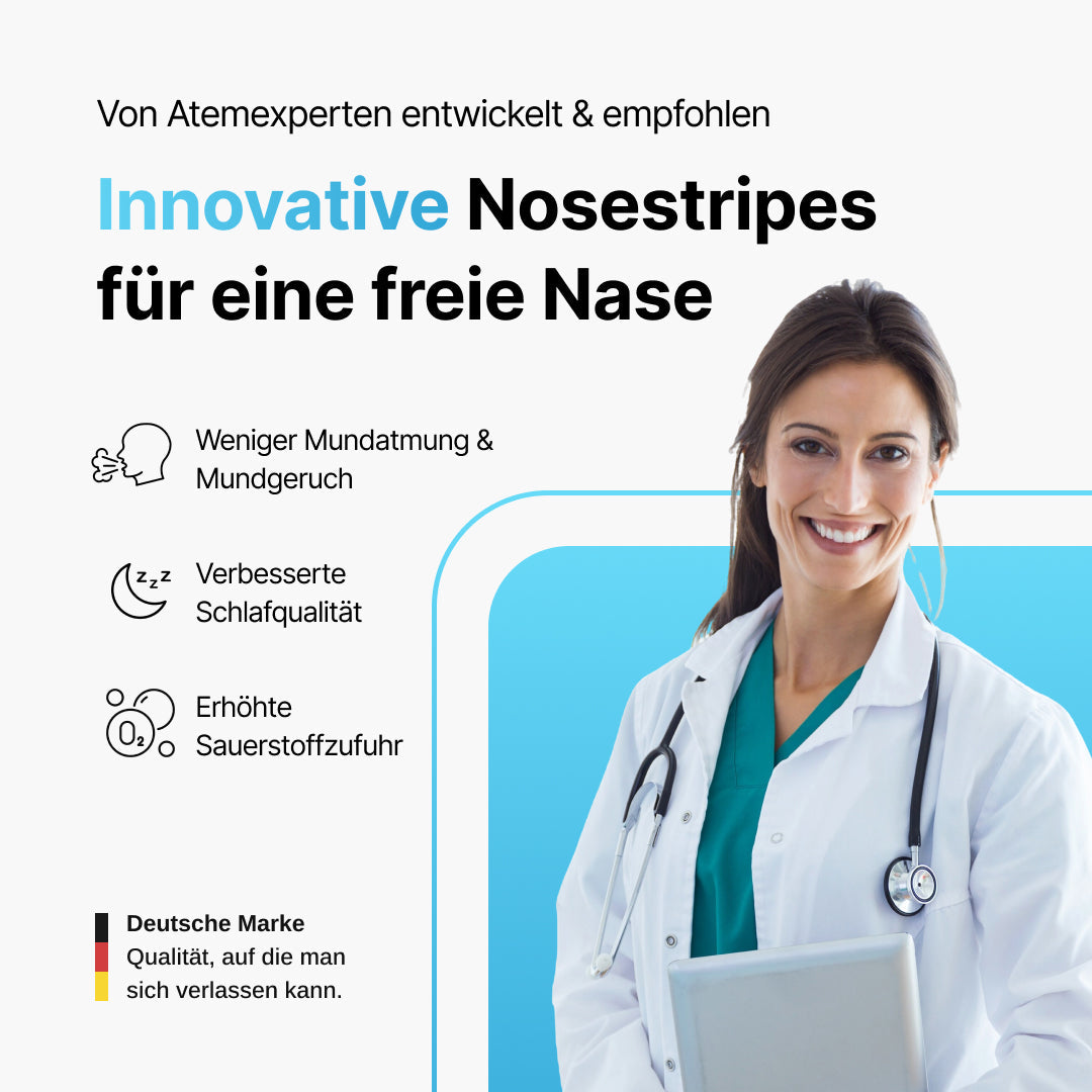 BreatheEase™ – Magnetisches Nasenpflaster
