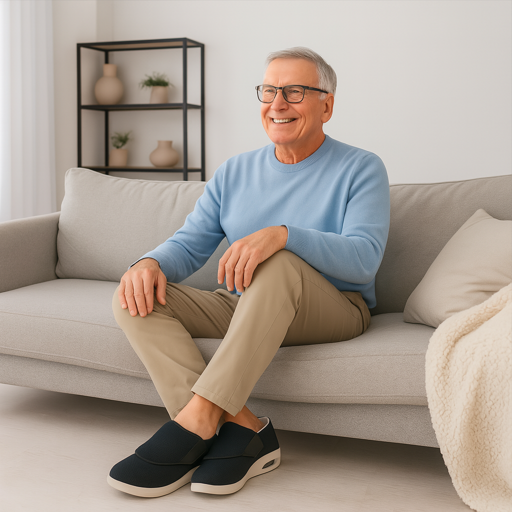 OrthoCloud™ – Unisex Orthopädische Gepolsterte Walkingschuhe