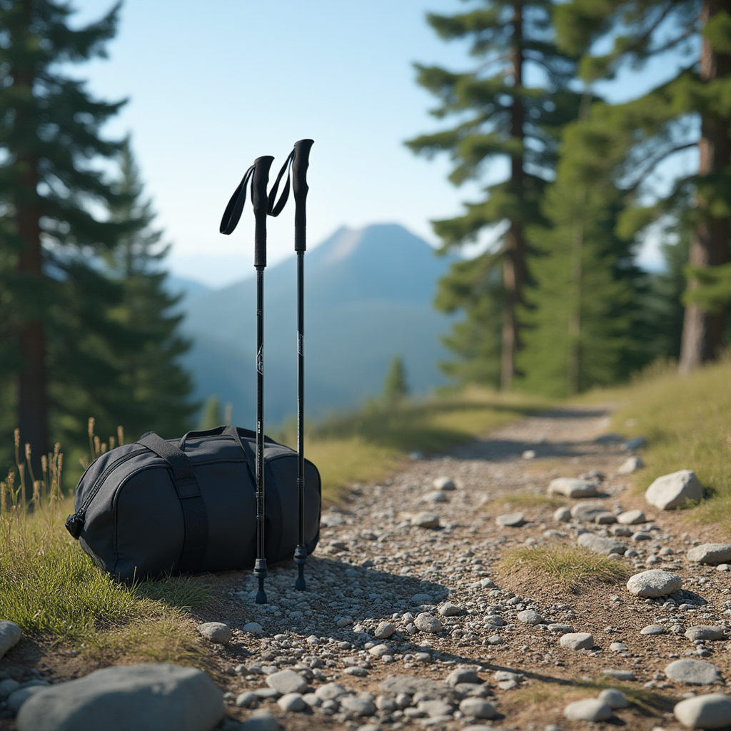 TerraGrip™ – Leichte Zusammenklappbare Wanderstöcke
