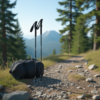 TerraGrip™ – Leichte Zusammenklappbare Wanderstöcke