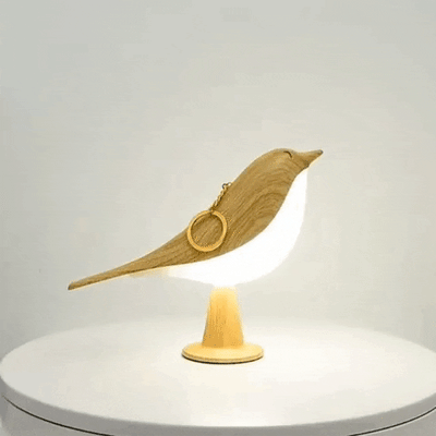 ZenGlow™ – Elegante Nachttischlampe im Vogel-Design