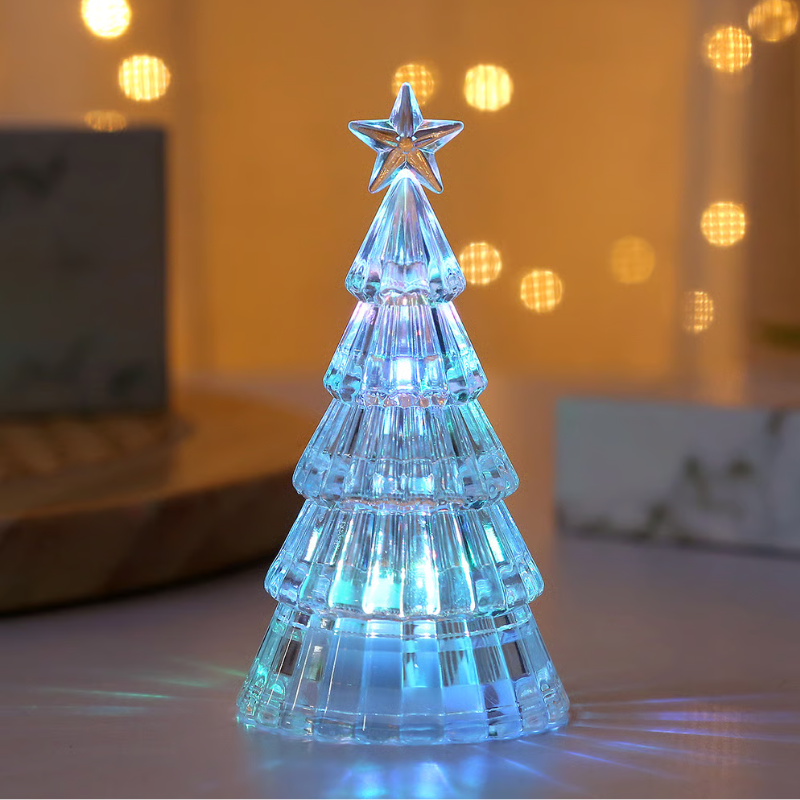 LumiPine™ – Beleuchteter Weihnachtsbaum aus Quecksilberglas
