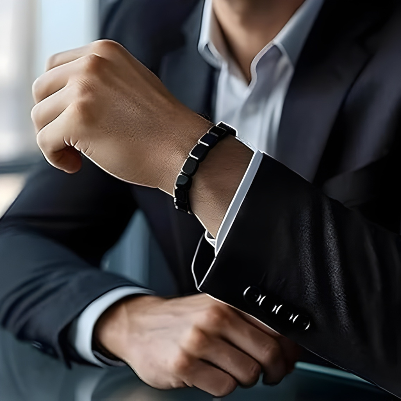 StoneForce™ – Magnetisches Wellness Hämatit Kraftarmband