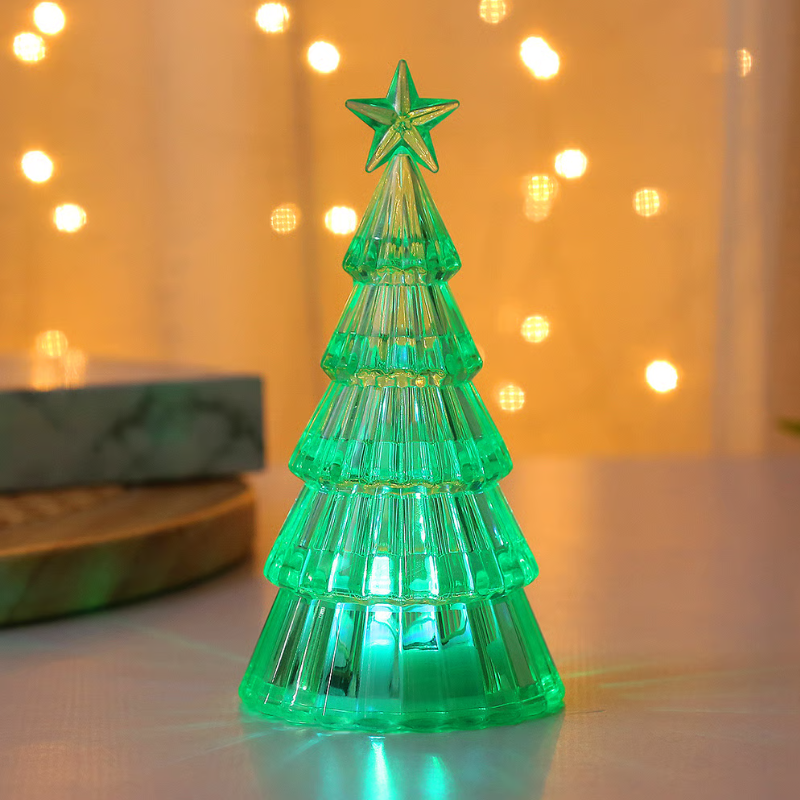 LumiPine™ – Beleuchteter Weihnachtsbaum aus Quecksilberglas