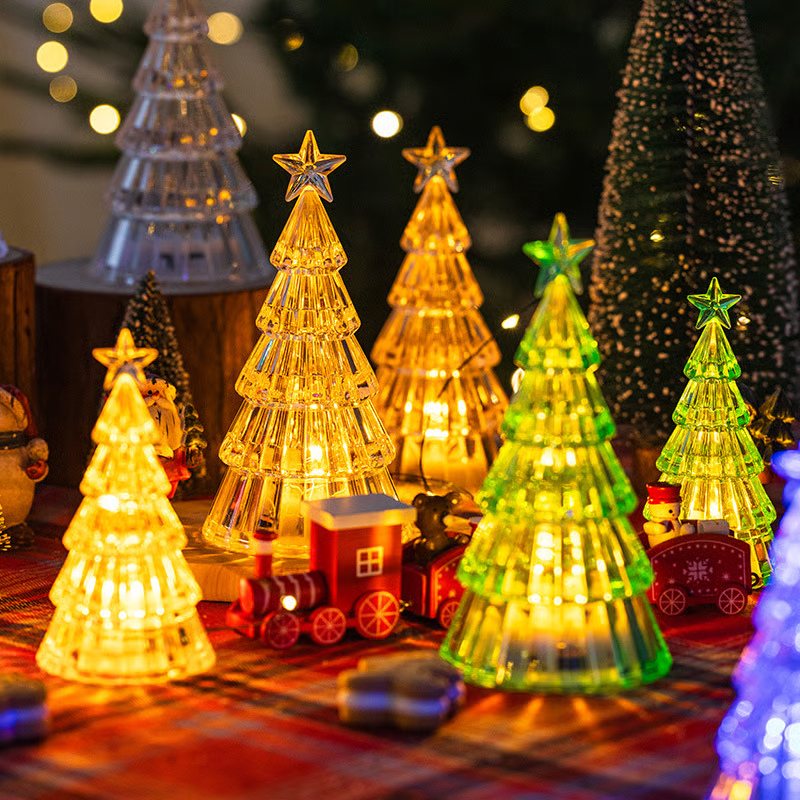 LumiPine™ – Beleuchteter Weihnachtsbaum aus Quecksilberglas