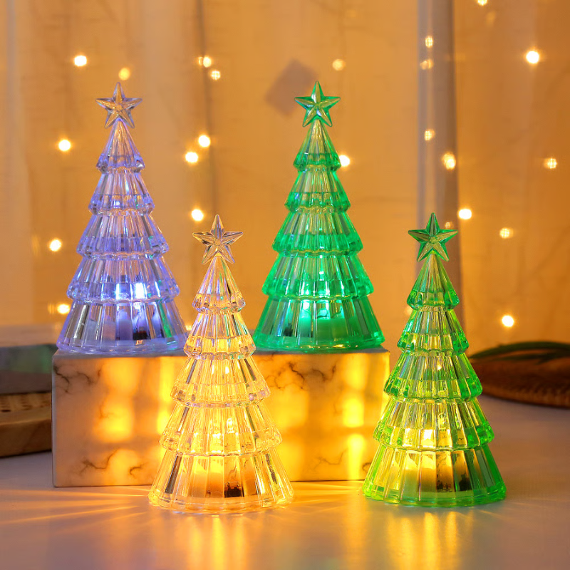 LumiPine™ – Beleuchteter Weihnachtsbaum aus Quecksilberglas