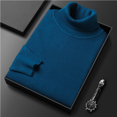 Paul™ – Premium Cashmere Rullekrave Sweater til Mænd