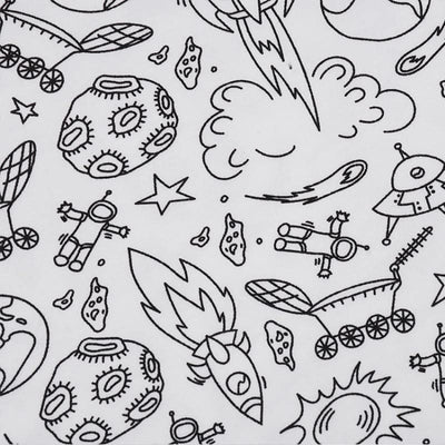 PajamArt™ – DIY Farvelægnings-Pyjamas Sæt til Børn