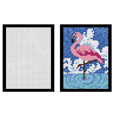 MosaicQuest™ – 100-seitiges Malen-nach-Zahlen Kunstbuch Set