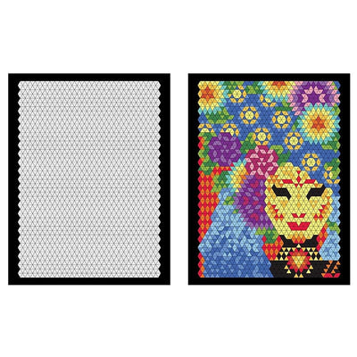 MosaicQuest™ – 100-seitiges Malen-nach-Zahlen Kunstbuch Set