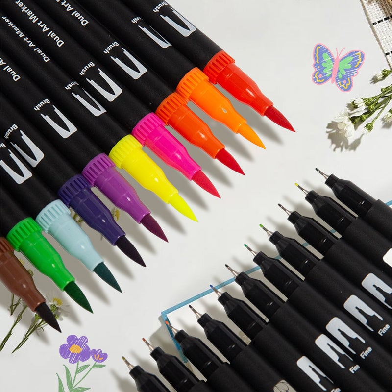 MosaicQuest™ – 100-seitiges Malen-nach-Zahlen Kunstbuch Set