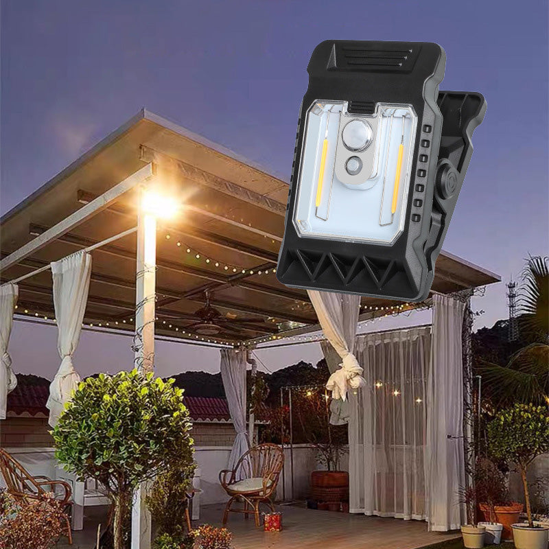 LumiClip™ – Solar-Clip-Leuchte mit Bewegungsmelder