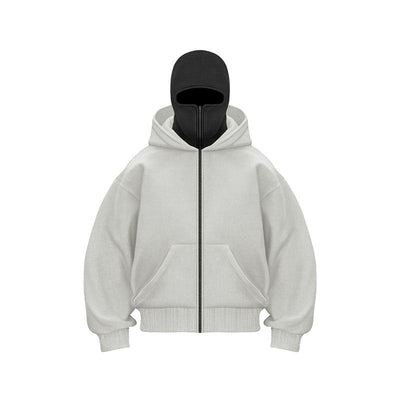Chris™ – Zeitloser Unisex Stealth Zip Hoodie