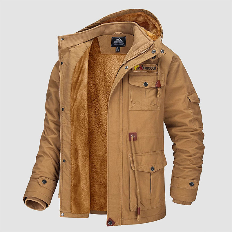 Kasper™ – Gemütliche Robuste Allwetterjacke für Herren