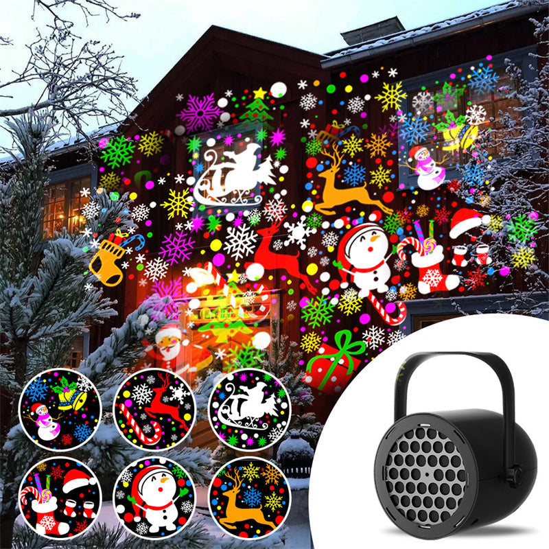 HoliGlow™ – USB Weihnachts Projektor Lampe